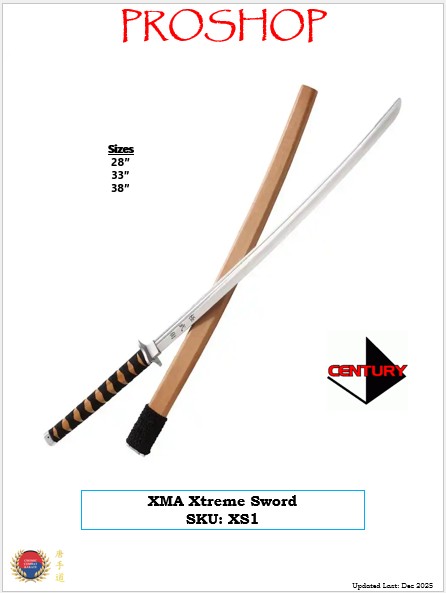 XMA Xtreme Sword SKU XS1 2025 XMA Xtreme Sword SKU XS1 2025